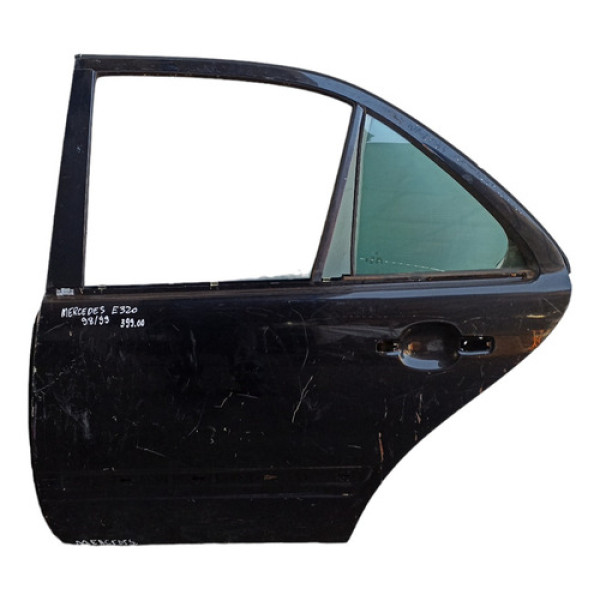 Porta Traseira Esquerda Mercedes E320 1998/1999 - Traseira - Esquerda - Preto