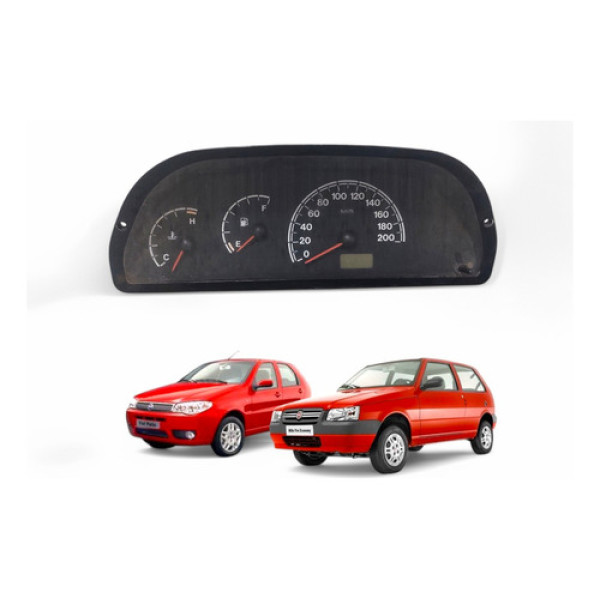 Painel Velocímetro Palio Siena Uno Celebration 2006 A 2012 Preto