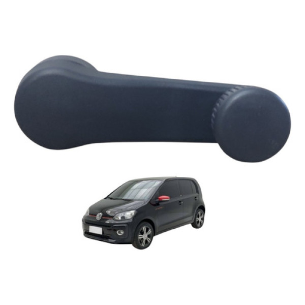 Manivela Vidro Manual Vw Up 2014 A 2020 1s0837581 - Preto