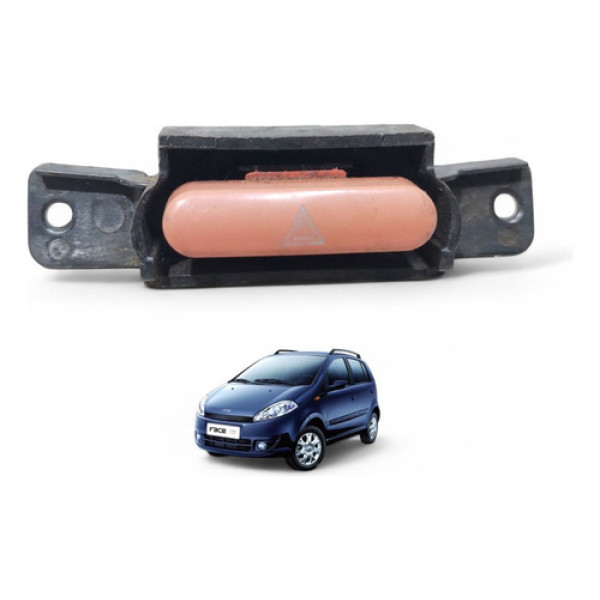 Botão Pisca Alerta Chery Face 2010 A 2014 Vermelho