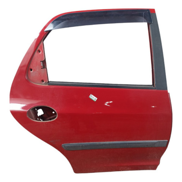 Porta Traseira Direita Gm Celta 2002 2003 2004 2005 A 2016 Traseira Direito Vermelho