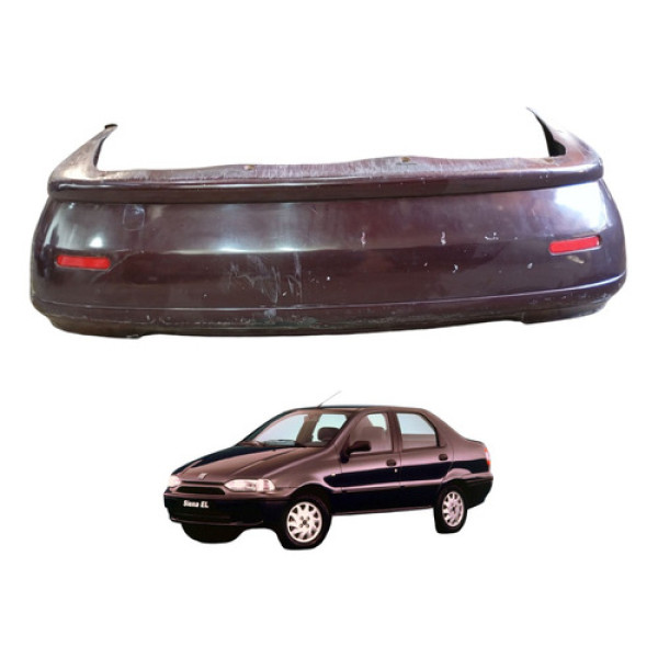 Parachoque Traseiro Siena 2000 2001 2002 2003 