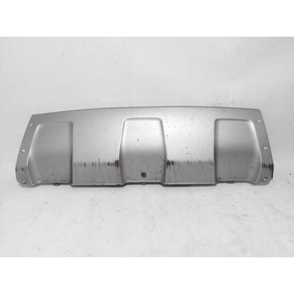 Aplique Saia Do Parachoque Dianteiro Duster 2012 13 14 15  Cinza Plástico