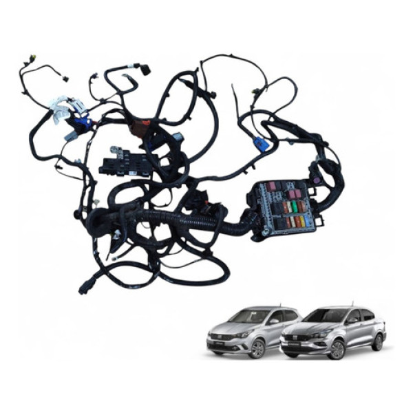 Caixa Fusivel C Chicote Argo Cronos 1.0 3cc 18/21 52160422