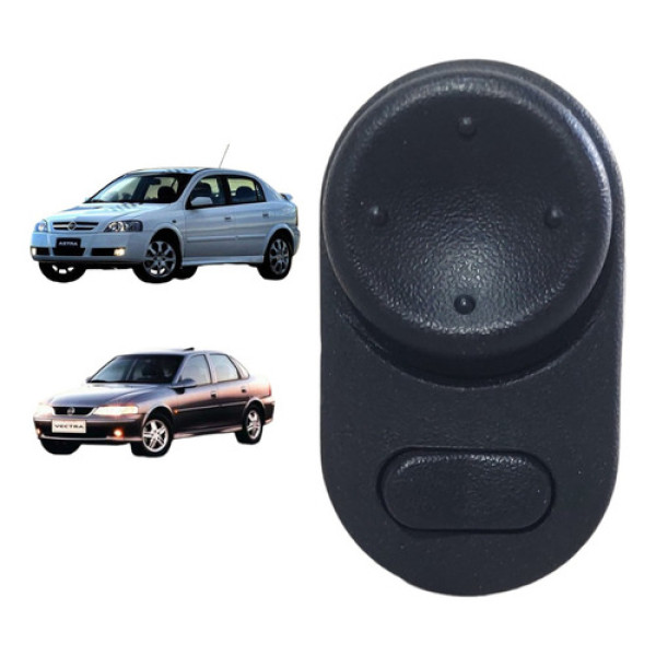 Botão Retrovisor Elétrico Astra 99 A 11 Vectra 1999 A 2005