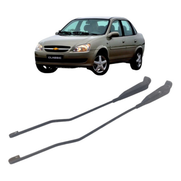 Braço Limpador Parabrisa Classic 1996 A 2016 Esquerdo