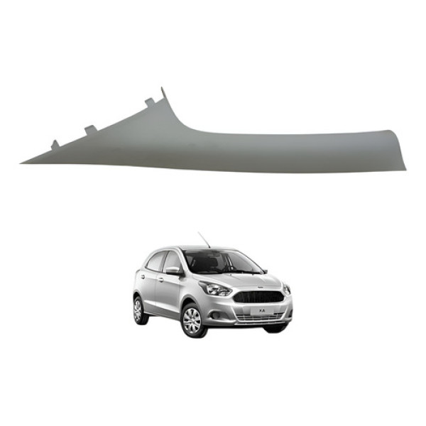 Moldura Ford Ka Coluna Parabrisa Esq 2014 2015 2016 A 2021