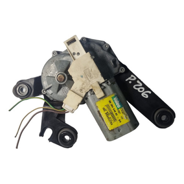 Motor Limpador Traseiro Peugeot 206 Original Usado 