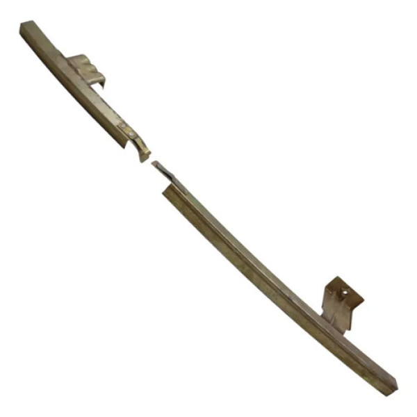 Par Canaleta Guia Vidro Gol G2 G3 G4 2 Portas Lado Direito Prateado