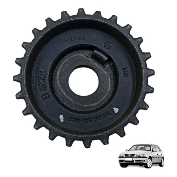 Engrenagem Virabrequim Gol 1.0 16v G3 2000 2001 2002 A 2005