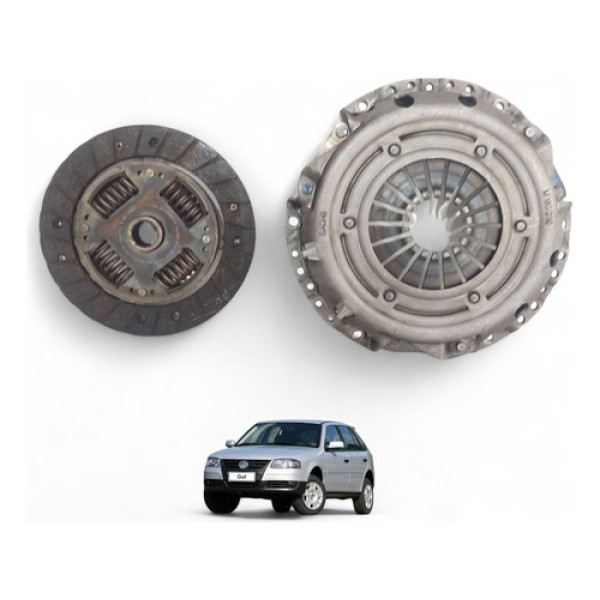 Disco Plato Embreagem Gol Parati 1.0 Power 2006 A 2012 Prata