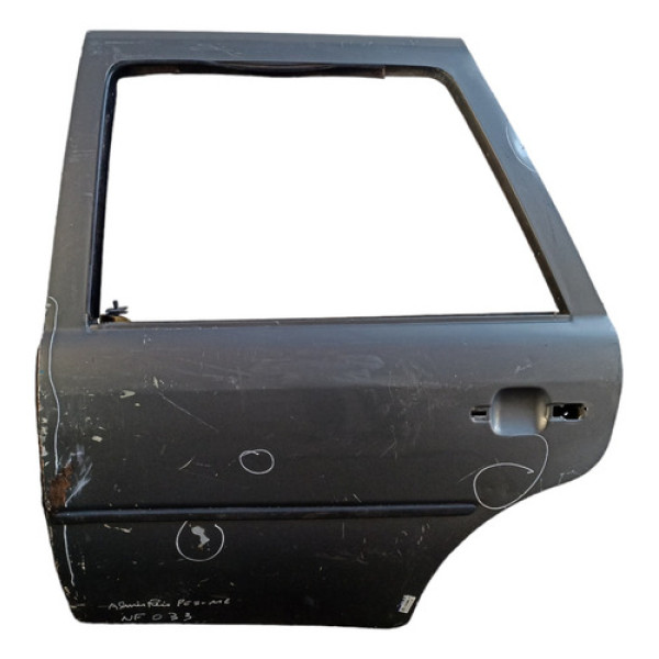 Porta Traseira Esquerda Volkswagen Gol Parati G2 G3 96/05 Traseira Esquerdo Cinza