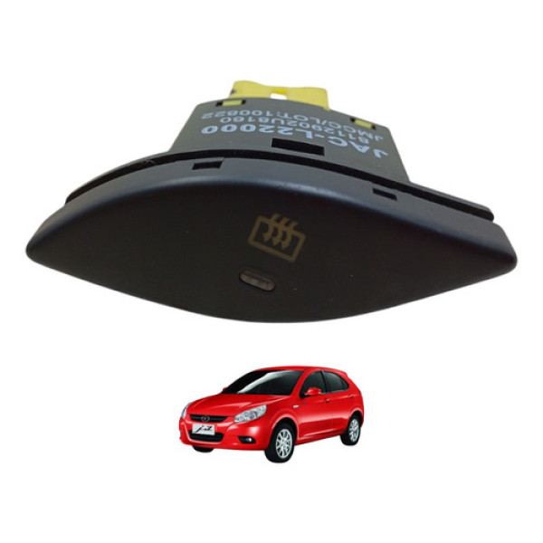 Botão Desembaçador Traseiro Jac J3 2010 2011 2012 2013 