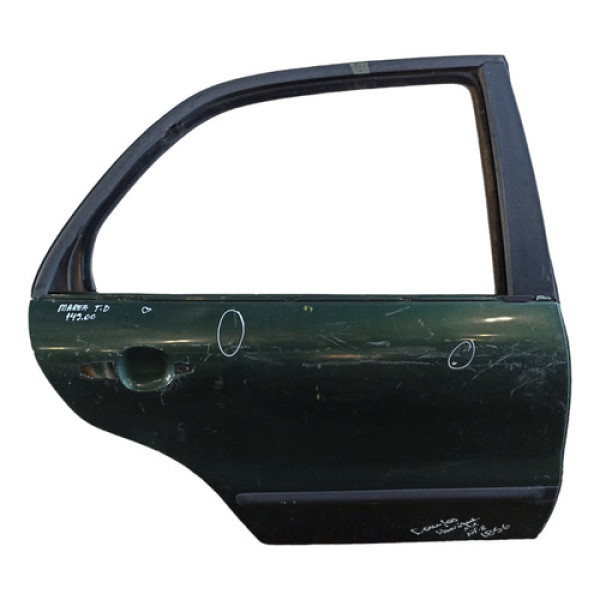 Porta Traseira Direita Fiat Marea Com Pequenos Detalhes  Traseira Direito Verde