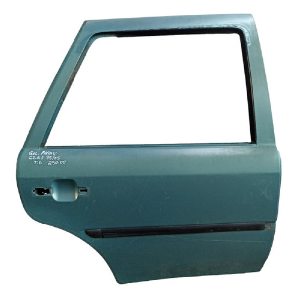 Porta Traseira Direita Volkswagen Gol Parati G2 G3 95/05 Traseira Direito Verde