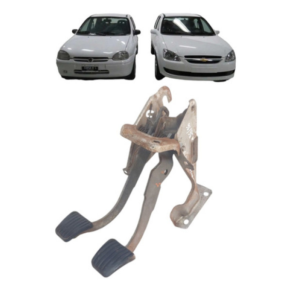 Pedal Embreagem E Freio Corsa Classic 1999 A 2016