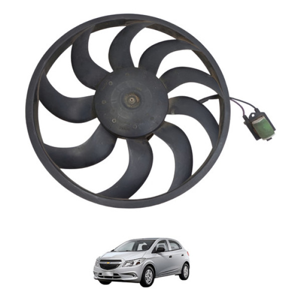 Ventoinha Radiador Prisma Onix C/ar 2012 2013 2014 2015 2016