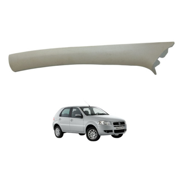 Moldura Coluna Parabrisa Le Palio Siena Strada 2009 A 2012 