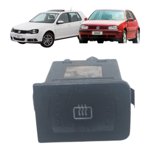 Botão Desembaçador Vidro Traseiro Golf 1999 A 2012 5cm