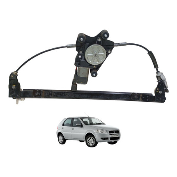 Máquina Motor Vidro Elétrico Diant Direito Palio Siena 09/12