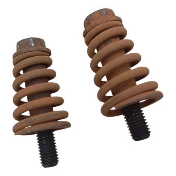 Par Parafuso Mola Escapamento Corsa Classic E Celta Gm Origi