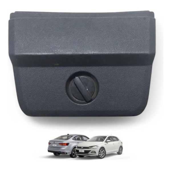 Tampa Moldura Traseira Polo Virtus 2017 A 2023 6ea860285