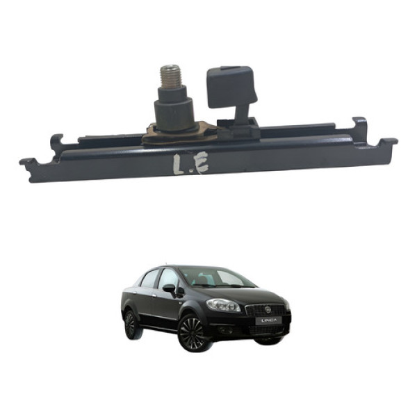Suporte Regulagem Banco Dianteiro Esquerdo Linea 2008 A 2015 Preto