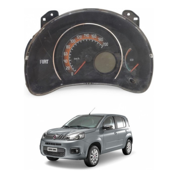 Painel Velocímetro Uno Vivace 2010 A 2016 Preto