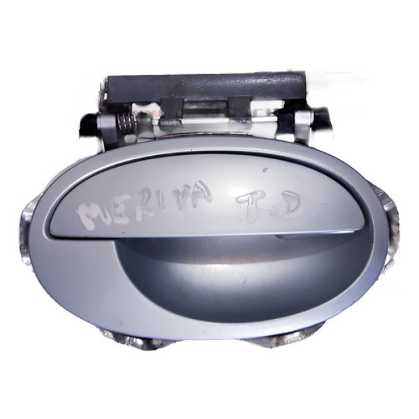 Maçaneta Externa Meriva Traseira Direita Prata Original