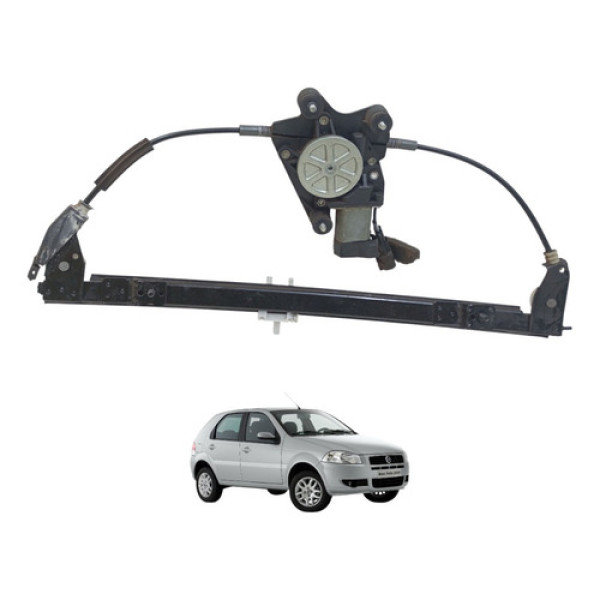 Máquina Vidro Elétrico Dianteiro Esquerdo Palio Siena 09/12