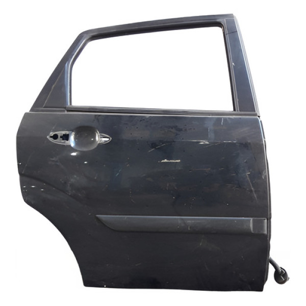 Porta Traseira Direita Ford Focus Original 2001/08 Preta 