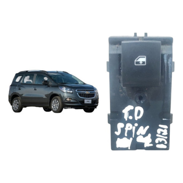 Botão Vidro Elétrico Traseiro Direito Spin Onix 13/19 Origin