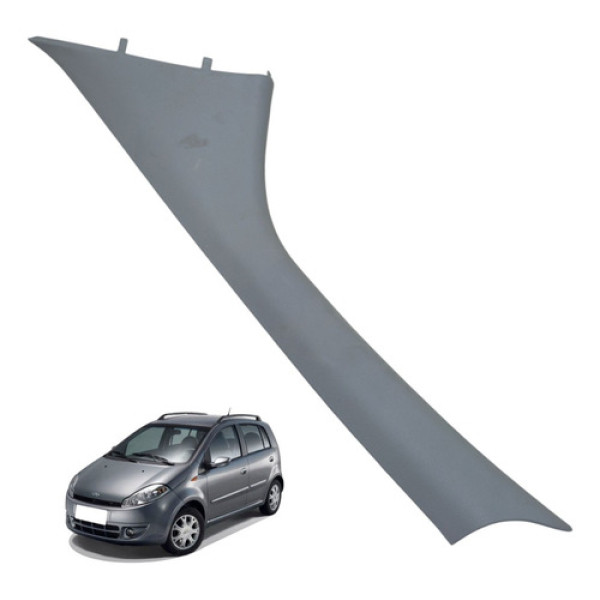 Moldura Coluna Parabrisa Lado Esquerdo Chery Face 10/13