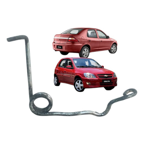 Mola Trava Fechadura Capô Celta 2007 A 2015 Prisma 2007 A 12