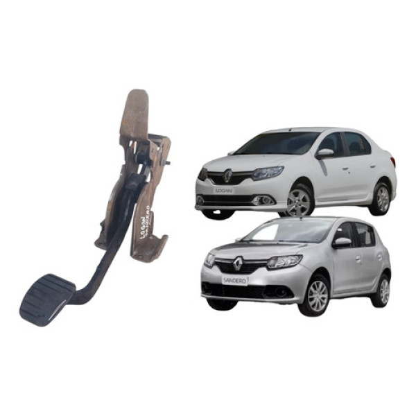 Pedal Freio Logan Sandero 1.0 3cc Manual 2015 A 2019