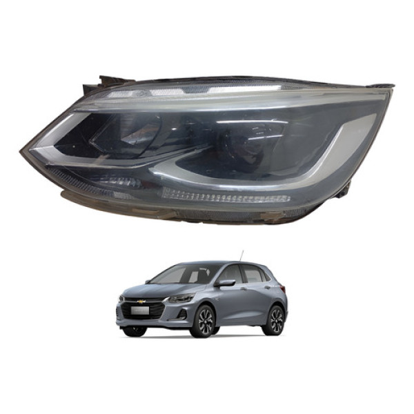 Farol Onix Premier Esquerdo 2020 2021 2022 2023 2024 2025 Esquerdo/motorista