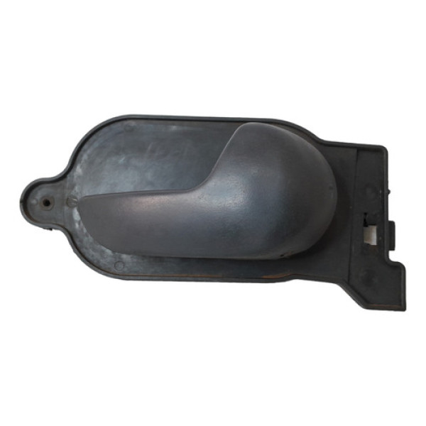 Maçaneta Interna Porta Dianteira Direita Fiesta 2009 Á 12  Preto Dianteira