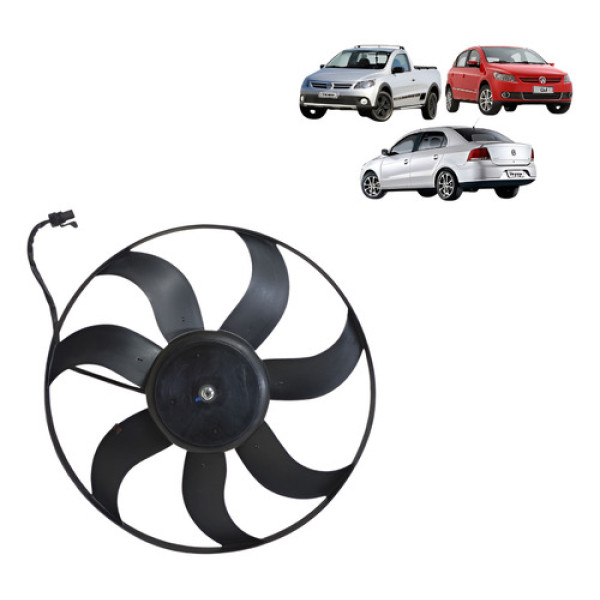 Ventoinha Gol Sav Voy G5 G6 G7 C/ Ar Condicionado Denso Orig