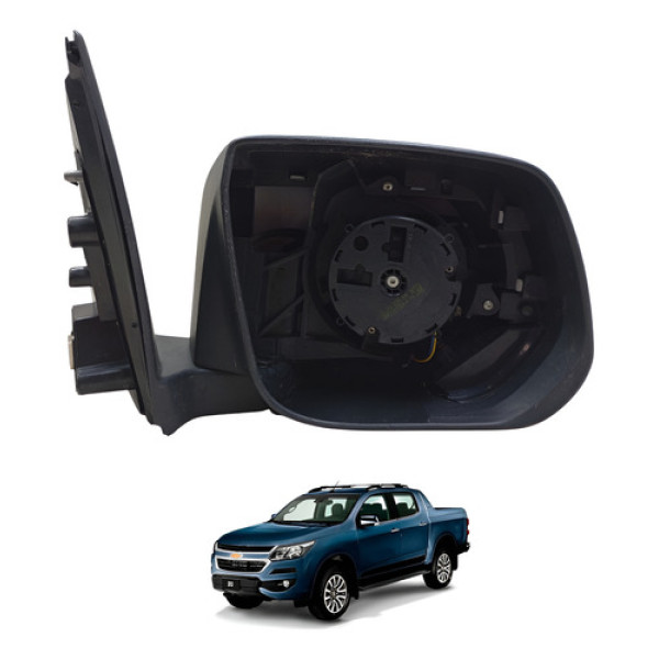 Retrovisor Elétrico Chevrolet S10 2012 A 2024 Sem Espelho Ld