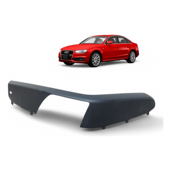 Moldura Puxador Dianteiro Esquerdo Audi A4 2013 A 2016 Preto