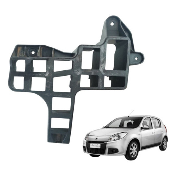 Suporte Guia Para-choque Traseiro Esquerdo Sandero 2007 A 13