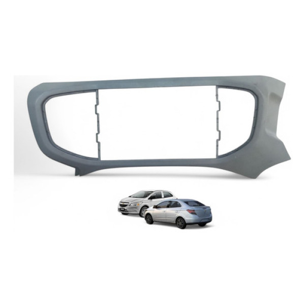 Moldura Console Multimídia Onix Prisma 2013 A 2019 2096475