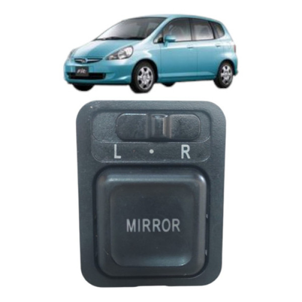 Botão Comando Retrovisor Elétrico Honda Fit 2003 A 08 Origin