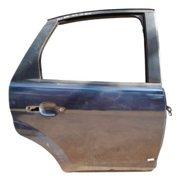Porta Traseira Direita Ford Focus 2009 A 2013  Traseira Direito Azul