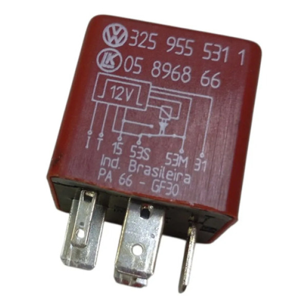 Relé Limpador Temporizador Parabrisa Vw Fox Gol 3259555311