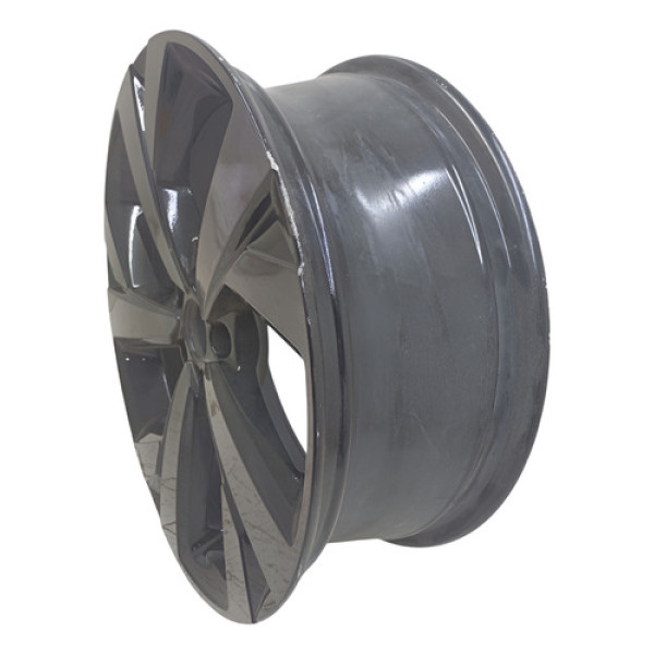 Roda Nivus Highline Aro 17 5 Furos 2020 A 2024 Original Preto E Patreado