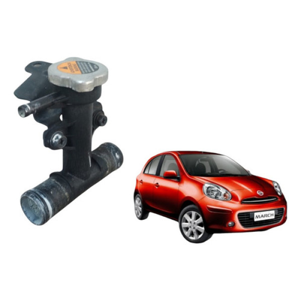 Flange Mangueira Tampa Radiador 2011 A 2014