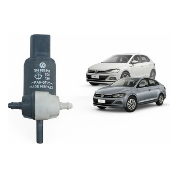 Bomba Esguicho Limpador Parabrisa Polo Virtus 2017 A 2023