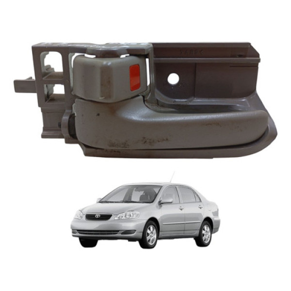 Maçaneta Interna Dianteira Esquerda Corolla 2003 A 2008 Dianteira