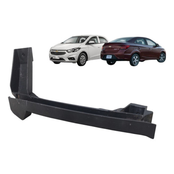 Guia Vidro Traseiro Esquerdo Prisma Onix 2013 A 2021 Preto